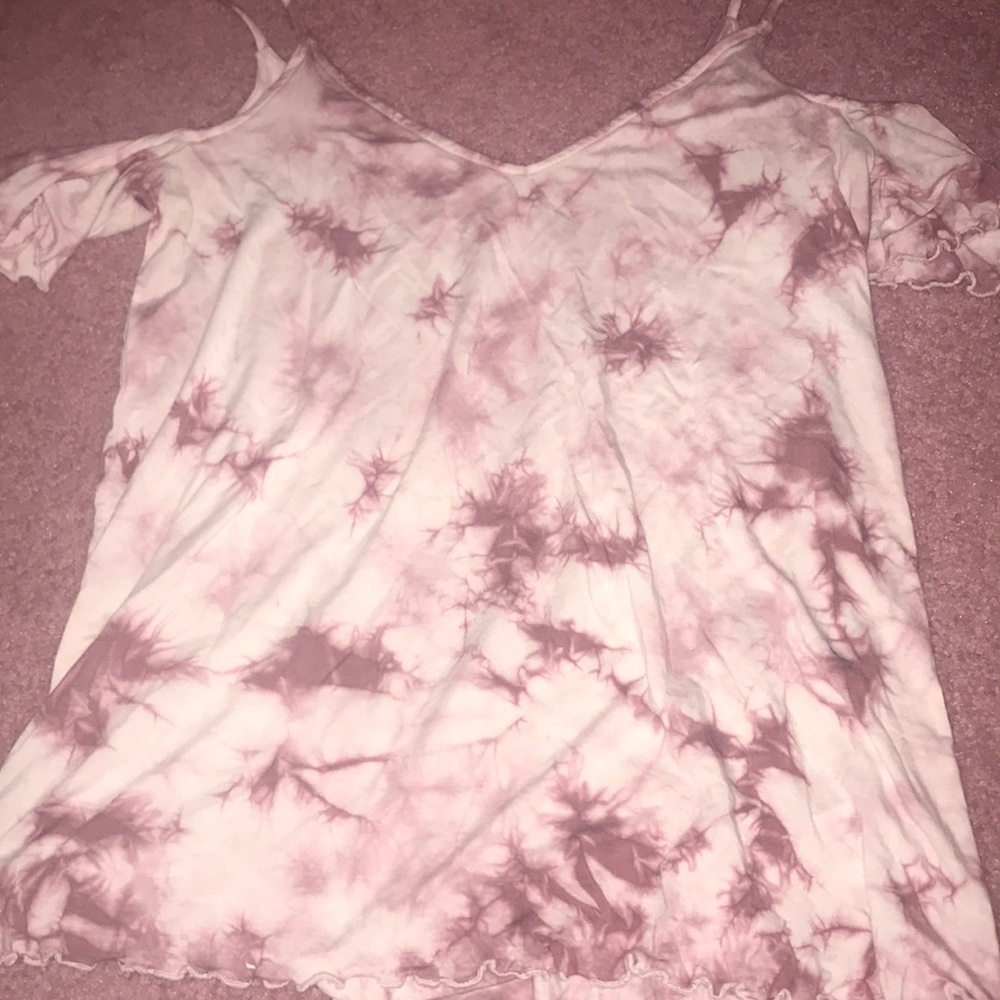 Off the shoulder tank top shirt
